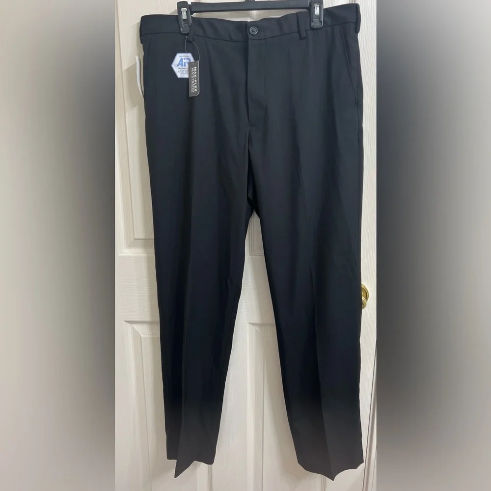 Van Heusen Black Dress Pants Slim Fit